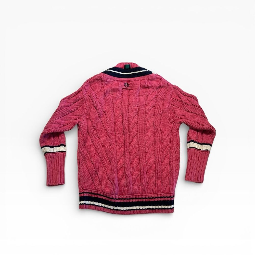 BR ATHLETICS Cricket Sweater Preppy Varsity Chunky Knit Cotton | Retail $158 XXS - Picture 6 of 10